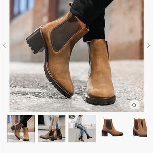 Thursday Boot Company Tan Leather Ankle Booties